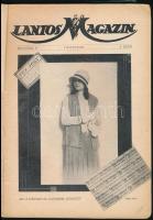 1929 Lantos Magazin 2 száma: I. évf. 4. és 6 sz., borítók nélkül, a 6. számban 5 szakadt lappal, és ...