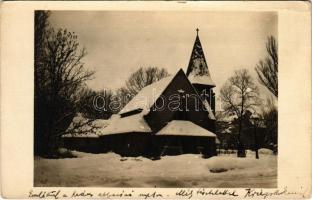 Budapest XII. Városmajor, templom télen. photo (EK)