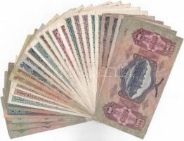 28db vegyes pengő bankjegy T:vegyes