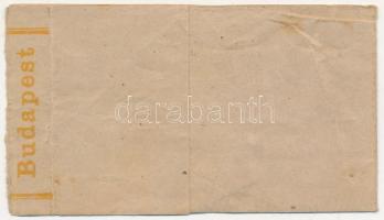 1946. sérült állapotú bankjegy kötegelő 1.000.000.000 Pengő bankjegyekhez, kitöltött