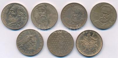 Franciaország 1982-1983. 10Fr (7xklf) T:2 France 1982-1983. 10 Francs (7xdiff) C:XF