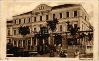1928 Baja, Nemzeti szálloda és kávéház (fl)