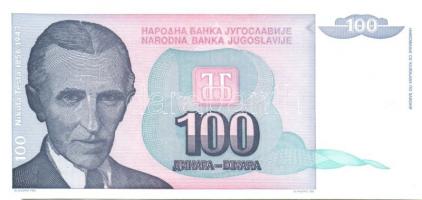 Jugoszlávia 1991. 100D, 10.000D + 1993. 5000D, 10.000D, 50.000D, 500.000D, 5000.000D, 50.000.000D (2...