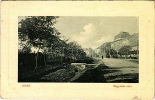 1912 Makó, Megyeház utca, Járásbíróság. W. L. Bp. 4112. (EB)