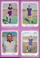 cca 1980 Újpesti Dózsa Sport Club játékoskártyák + 1969 Újpesti bajnokcsapat nyomtatott fotója és já...