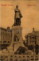 1908 Makó, Kossuth Lajos szobor. W. L. (?) No. 633.