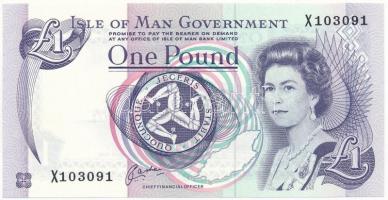 Man-sziget 1983. 1Ł Szign.: Cashen T:I Isle of Man 1983. 1 Pound Sign.: Cashen C:UNC Krause 40.
