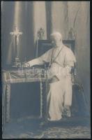 cca 1900-1910 X. Piusz, fotólap, 14x9 cm