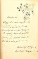 cca 1930 Emlékkönyv bejegyzésekkel