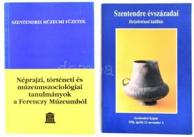 Vegyes szentendrei témájú tétel, 2 mű:  Szentendre évszázadai. Helytörténeti kiállítás. 1996.; Szentendrei Múzeumi füzetek: Néprajzi, történeti és múzeumszociológiai tanulmányok a Ferenczy múzeumból.;  Szentendre. 1996. Pest Megyei Múzeumok Igazgatósága. Papírkötés