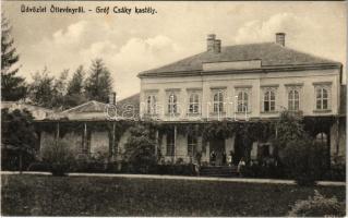 Öttevény, Gróf Csáky kastély. Tarninger András kiadása