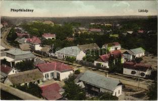 1916 Püspökladány, látkép, utca