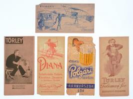 Vegyes papírrégiség tétel, kb. 200 db, közte: Zárt levelezőlapok, díjjegyesek, levelek, tábori posta...