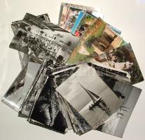 1960-1980 135 db modern helytörténeti képeslap (106 db reklámbélyegzéssel, 29 db használatlan)