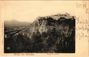 1904 Barcarozsnyó, Rozsnyó, Rosenau, Rasnov; Burg / várrom / Cetatea / castle ruins