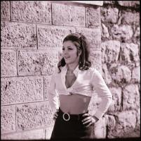 1969 Kovács Zsuzsa operett énekes, Kotnyek Antal (1921-1990) budapesti fotóriporter hagyatékából 15 ...