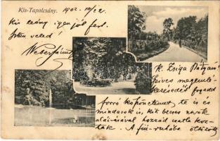 1902 Kistapolcsány, Topolcianky; kastély park / castle park