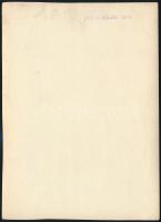 cca 1933 Kinszki Imre (1901-1945) budapesti fotóművész hagyatékából pecséttel jelzett vintage fotó (...