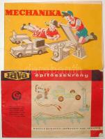 Mechanika és Jáva építőjátékok leírása a 1960-as évekből