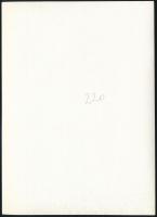 cca 1936 Kinszki Imre (1901-1945) budapesti fotóművész hagyatékából jelzés nélküli vintage fotó (Mik...