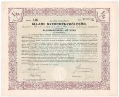 4db-os magyar részvény tétel, közte Budapest 1906. "A Magyar Jelzálog-Hitelbank" nyeremény...