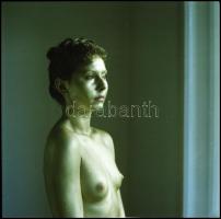 cca 1984 Hálaadó férfi imák örök szereplői, Menesdorfer Lajos (1941-2005) budapesti fotóművész hagya...