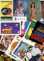 kb 100 db 60-as 80-as évekbeli kártyanaptár