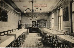 Temesvár, Timisoara; Iskola Nővérek zárdája, Józsefváros, ebédlő, belső / Iosefin, girl school interior, dining hall