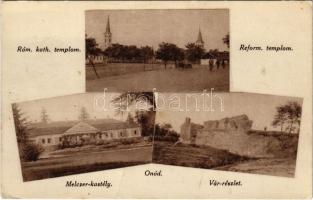 Ónod, Római katolikus és református templom, Melczer kastély, vár