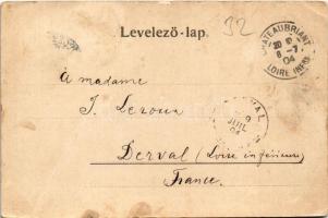 1904 Vajdahunyad, Hunedoara; vár. Adler Alfréd fényképész / Cetatea (Castelul) Huniadestilor / castl...