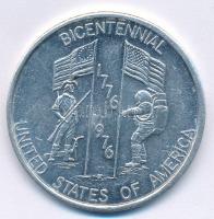 Amerikai Egyesült Államok 1976. 50c Al Bicentenárium zseton T:2 USA 1976. 50 Cents Al Bicentennial token C:XF