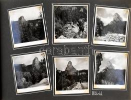 1943 Erdély, Gyilkos-tó és környéke, Thöresz Dezső (1902-1963) békéscsabai gyógyszerész és fotóművés...