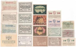 Ausztria ~1920. 19xklf szükségpénz tétel T:I-III (többsége T:I)
Austria ~1920. 19xdiff mixed notgel...