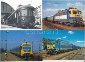 6 db MODERN motívum képeslap: magyar villamos mozdonyok / 6 modern motive postcards: Hungarian electric locomotive
