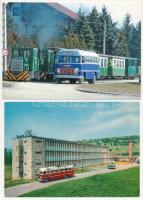 10 db MODERN motívum képeslap: magyar autóbuszok / 10 modern motive postcards: Hungarian autobuses