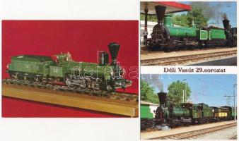 10 db MODERN motívum képeslap: első napi bélyegzések / 10 modern motive postcards: first day cancellations