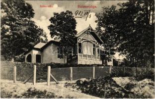 1912 Balatonaliga (Balatonvilágos), Szász villa