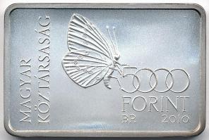 2010. 5000Ft Ag "Őrségi Nemzeti Park" tanúsítvánnyal T:BU kis patina Adamo EM228