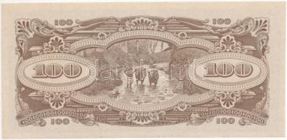 Malaja / Japán megszállás 1944. 100$ "MT" T:I-
Malaya / Japanese occupation 1944. 100 Dol...