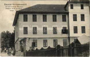 1922 Balatonkenese, A Vonatkísérők Országos Otthona fürdő és üdülőtelepe