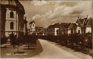 1926 Eger, Káptalan utca, templom