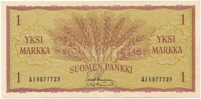 Finnország 1963. 1M T:III szép papír
Finland 1963. 1 Markka C:F nice paper
Krause P#98.a
