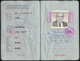 1980 Magyar Népköztársaság útlevele