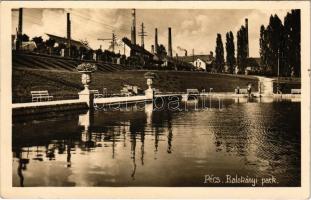 Pécs, Balokányi park, Jankovics Szappangyár. Zsabokorszky mérnök