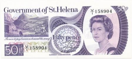 Szent Ilona 1979. 50p T:I  Saint Helena 1979. 50 Pence C:UNC  Krause P#5