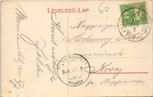 1910 Marosvásárhely, Targu Mures; Kir. ítélőtábla és igazságügyi palota / court, palace of justice +...