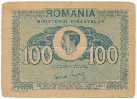 Románia 1945. 100L T:III-  Romania 1945. 100 Lei C:VG