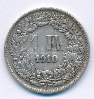 Svájc 1910B 1Fr Ag T:2- Switzerland 1910B 1 Franc Ag C:VF Krause KM#24
