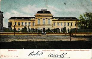 1903 Temesvár, Timisoara; Józsefvárosi zárda. Csendes Jakab kiadása / nunnery (fa)