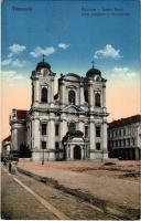 Temesvár, Timisoara; Belváros, Dóm-templom / street view, church
